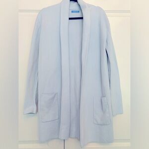 Burgess Long Open Cardigan🩵